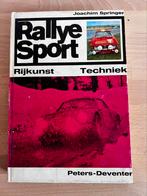 Rallye sport rijkunst techniek Joachim Springer Peters, Ophalen of Verzenden