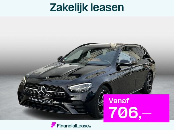 Mercedes-Benz E-Klasse Estate 300 e | Bruin leer | Panoramad, Auto's, Mercedes-Benz, Bedrijf, Lease, Financial lease, E-Klasse