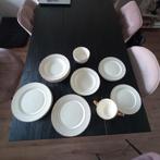 Zgan mooi servies crème met goudversiering, Ophalen, Overige stijlen, Bord(en)