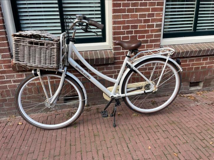 Sparta pick-up 26inch, Fietsen en Brommers, Fietsen | Dames | Moederfietsen, Zo goed als nieuw, Sparta, Dubbele standaard, Mandje