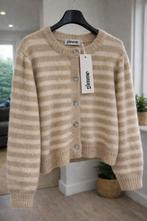 Gestreept vest - Maat S/M, Beige, Nieuw, Ophalen of Verzenden, Nvt