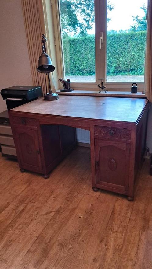 Antiek bureau met kasten art deco Amsterdamse school, Antiek en Kunst, Antiek | Kantoor en Zakelijk, Ophalen
