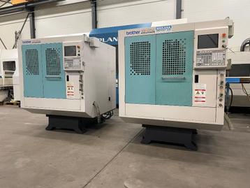 2 stuks draadvonkmachines Brother HS-50A. 1999-2000 beschikbaar voor biedingen