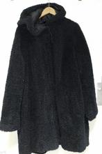 zwarte teddy jas capuchon stretch maat 52 bpc, Kleding | Dames, Grote Maten, Gedragen, BPC, Jas of Mantel, Zwart
