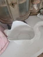 Vintage Italiaanse bloempot zwaan, Belle Vieille Brocante, Binnen, Ophalen of Verzenden, Zo goed als nieuw