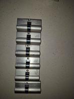 Dom cilinders, Ophalen of Verzenden, Zo goed als nieuw, Rvs, Slot