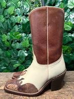 Bijna Nieuwe mooie laarzen van Sancho maat 38, Hoge laarzen, Bruin, Sancho, Ophalen of Verzenden