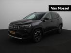 Jeep Compass 1.3T Limited | Automaat | Trekhaak | Stoelverwa, 12 maanden, 4 cilinders, Leder en Stof, Zwart