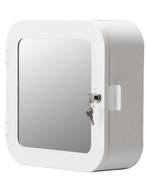 Ikea Gunnern wit medicijnkastje met spiegel, Ophalen, Minder dan 50 cm, Spiegelkast, Zo goed als nieuw