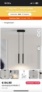 Hanglampen zwart, Huis en Inrichting, Lampen | Hanglampen, Ophalen of Verzenden, Zo goed als nieuw, Minder dan 50 cm