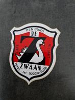 3236 Zwaan Den Burg Texel Sticker, Ophalen of Verzenden, Gebruikt