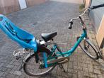 Gazelle Damesfiets met Kinderzitje, Fietsen en Brommers, Fietsen | Dames | Damesfietsen, Ophalen, Versnellingen, Gazelle, 53 tot 56 cm