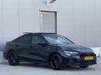 Audi A3 Limousine 30 TFSI 3x Sline PANO NAP BTW, 65 €/maand, USB, Gebruikt, Leder en Stof