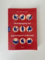 Verslaglegging van Psychologisch Onderzoek 5e druk, Boeken, Studieboeken en Cursussen, Verzenden, Zo goed als nieuw, WO