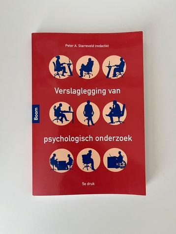 Verslaglegging van Psychologisch Onderzoek 5e druk beschikbaar voor biedingen