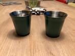 2 Nespesso Lungo koffie bekers, Huis en Inrichting, Ophalen of Verzenden, Zo goed als nieuw, Overige stijlen, Kop(pen) en/of Schotel(s)