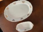 Czechoslovakia porselein 2 schalen, Antiek en Kunst, Ophalen of Verzenden