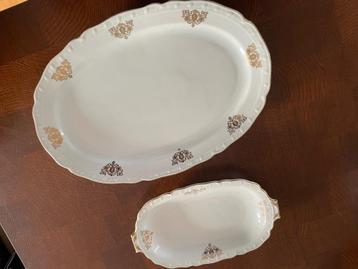 Czechoslovakia porselein 2 schalen beschikbaar voor biedingen