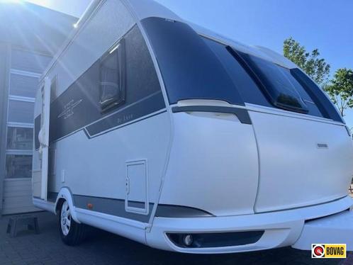 Hobby 400 SFE De Luxe Thule luifel fietsenrek, Caravans en Kamperen, Caravans, Bedrijf, tot en met 3, 750 - 1000 kg, Treinzit