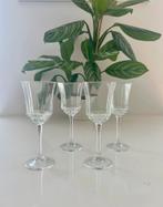 4 vintage luminarc octime witte wijnglazen. Eighties glas, Verzamelen, Ophalen of Verzenden, Zo goed als nieuw, Overige typen