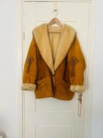 Vintage Western Shearling, Kleding | Dames, Jassen | Winter, Bruin, Shearling, Zo goed als nieuw, Ophalen