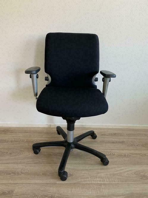 Comforto 77, bureaustoelen , zwarte stof zwart kruisvoet, Huis en Inrichting, Bureaustoelen, Gebruikt, Zwart, Ophalen of Verzenden