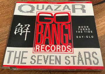 CD SINGLE QUAZAR THE SEVEN STARS 1990 GO BANG! RECORDS NL beschikbaar voor biedingen