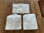 3 onderhoeslakens voor peuter ledikant of campingbedje zgan., Ophalen of Verzenden, Zo goed als nieuw