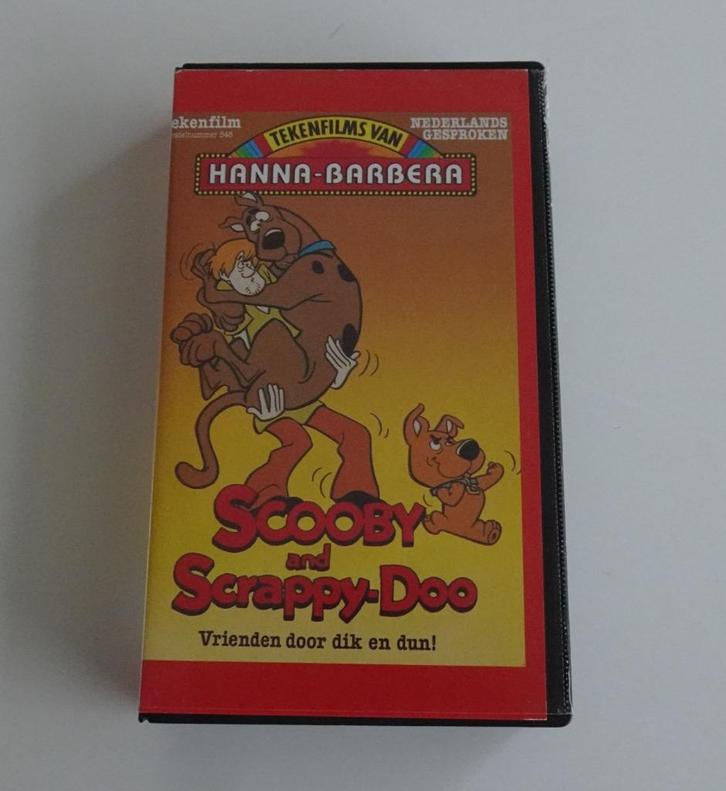 Hanna Barbera Presents Scooby & Scrappy Doo - VHS, Cd's en Dvd's, VHS | Kinderen en Jeugd, Zo goed als nieuw, Alle leeftijden