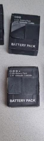 Gopro hero 3 accu's 2 stuks, Ophalen of Verzenden, Zo goed als nieuw, GoPro