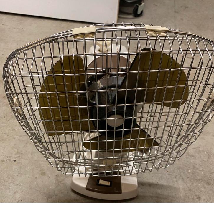 Taurus tafelventilator, vintage, Witgoed en Apparatuur, Ventilatoren, Gebruikt, Tafelventilator, Ophalen of Verzenden