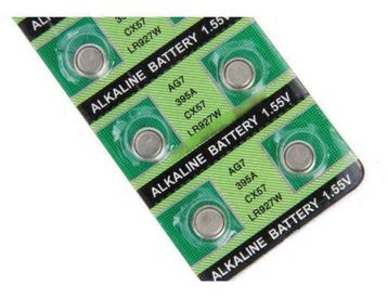 Alkaline batterij 1.55 v AG7 395A CX57 LR927W Pandjeshuis beschikbaar voor biedingen