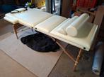 Nette Massagetafel met Extra Kussens, Wit, Hout, Ophalen of Verzenden, Zo goed als nieuw