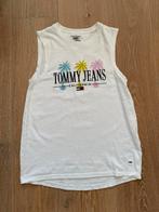 Tommy Jeans witte top in maat XS, Wit, Ophalen of Verzenden, Zo goed als nieuw, Zonder mouw
