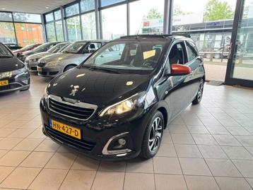 Peugeot 108 1.2 Puret TOP! Rol Garros UNIEK OPEN DAK CLIMATE beschikbaar voor biedingen