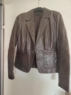 Leren Jas maat 38, Maat 38/40 (M), Bruin, Arma, Ophalen of Verzenden