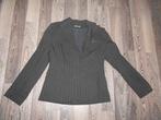 prachtige zwart gestreepte damesjasje ( maat M ) SEELER, Kleding | Dames, Maat 38/40 (M), Zwart, Ophalen of Verzenden, Jasje