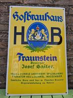 Emaillebord Hofbräuhaus München bier, Ophalen of Verzenden, Nieuw, Reclamebord, Plaat of Schild, Overige merken