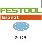 Festool STF D125/8 P320 Granat Schuurschijf VE=100 - 497175, Ophalen of Verzenden, Nieuw, Elektrisch