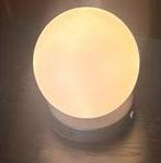 Mooie bolvormige lamp glazen kap nieuw showroommodel, Ophalen of Verzenden, Nieuw, Glas, Minder dan 50 cm