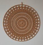 Mooie gehaakte bruine mandala 45 cm, Ophalen of Verzenden, Nieuw