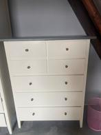 Witte Ladekast met 6 Laden, Huis en Inrichting, Kasten | Ladekasten, Ophalen, Gebruikt, 5 laden of meer, 100 tot 150 cm