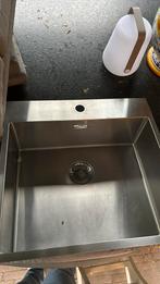 Spoelbak Caressi - zgab - opbouw - 40 x 50cm, Zo goed als nieuw, Minder dan 100 cm, 25 tot 50 cm, 50 tot 100 cm