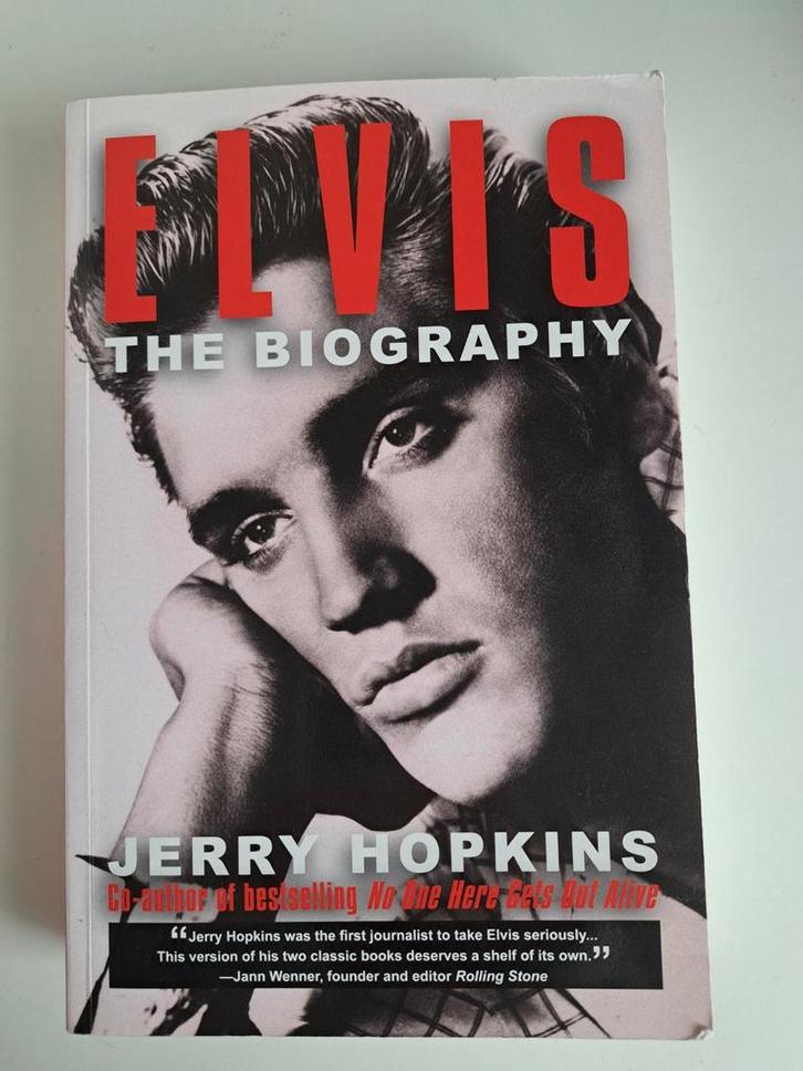 Elvis Biografie - Jerry Hopkins, Boeken, Biografieën, Gelezen, Film, Tv en Media, Ophalen of Verzenden