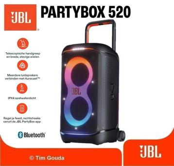 ✅ JBL Partybox 520 - NIEUW beschikbaar voor biedingen