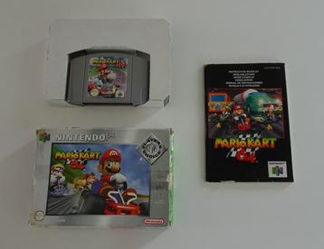 Mario Kart 64 compleet voor Nintendo 64 beschikbaar voor biedingen