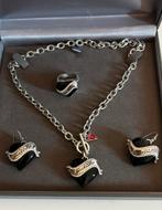Nieuwe Guess Sieraden Set, Ophalen, Overige materialen, Zwart, Nieuw