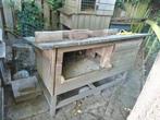 Stevig konijnenhok op poten 150x60x80, Ophalen, 90 cm of meer, Hok, 110 cm of meer
