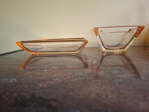 2 glazen schaaltjes Leonardo Corner, Verzamelen, Glas en Borrelglaasjes, Zo goed als nieuw, Overige typen, Ophalen of Verzenden
