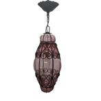 Vintage Venetiaanse Murano glazen hanglamp, Huis en Inrichting, Lampen | Hanglampen, Gebruikt, Vintage, Ophalen of Verzenden, Glas